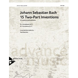 J.S.バッハ : インヴェンション 第1番～15番 – 15 Two-Part Inventions (A/TSx) (AD7028)