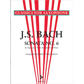 J.S.バッハ : フルート・ソナタ BWV 1035 – Sonata, No.6 A major (S/TSx&Pf) (AD7043)