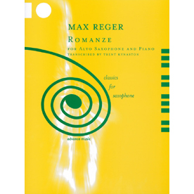 マックス・レーガー : ロマンス – Romanze (ASx&Pf/Org)  (AD7054)