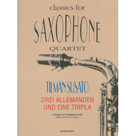 ティールマン・スザート : Three Allemandes and a Tripla (AD7634)