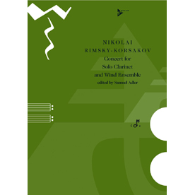 ニコライ・リムスキー=コルサコフ : Concert for Solo Clarinet and Wind Ensemble (AD60004)