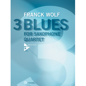 3 Blues for Saxophone Quartet (AD7647)