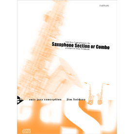 Easy Jazz Conception Saxophone Section (or Combo) (AD14774)