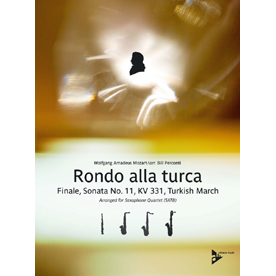 W.A.モーツァルト : ピアノソナタ第11番 第3楽章「トルコ行進曲」 – Rondo Alla Turca, KV 331 (AD7698)