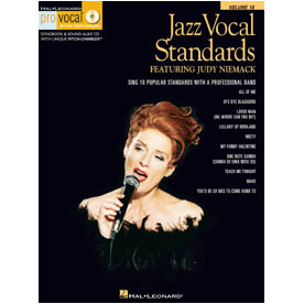 Jazz Vocal Standards – Pro Vocal Women’s Edition Vol.18 featuring Judy Niemack (HL00740376)