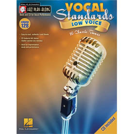Vocal Standards (Low Voice) – Jazz Play-Along Vol.128 (HL00843189)
