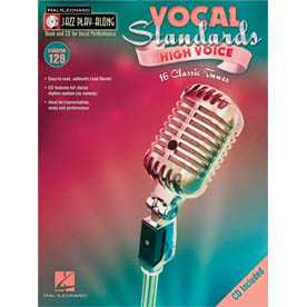 Vocal Standards (High Voice) – Jazz Play-Along Vol.129 (HL00843190)