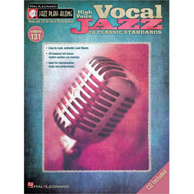 Vocal Jazz (High Voice) – Jazz Play-Along Vol.131 (HL00843192)