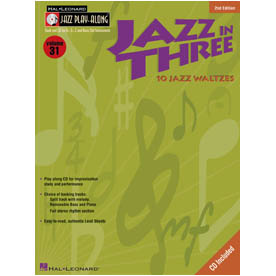 Jazz In Three – Jazz Play-Along Vol.31 (HL00843024)