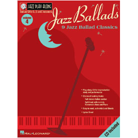 Jazz Ballads – Jazz Play-Along Vol.4 (HL00841691)