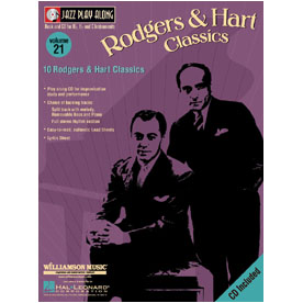 Rodgers & Hart Classics – Jazz Play-Along Vol.21 (HL00843014)