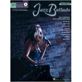 Jazz Ballads – Pro Vocal Women’s Edition Vol.17 (HL00740353)