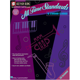 All Time Standards – Jazz Play-Along Vol.34 (HL00843030)