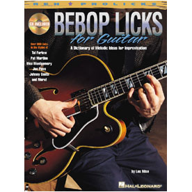REH PROLICKS – Bebop Licks for Guitar (HL00695656)
