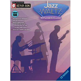 Jazz Waltz – Jazz Play-Along Vol.108 (HL00843159)