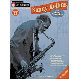 Sonny Rollins – Jazz Play-Along Vol.33 (HL00843029)
