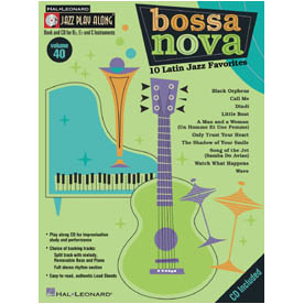 Bossa Nova – 10 Latin Jazz Favorites – Jazz Play-Along Vol.40 (HL00843036)