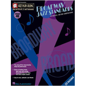 Broadway Jazz Standards – Jazz Play-Along Vol.46 (HL00843042)