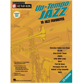Up-Tempo Jazz – Jazz Play-Along Vol.51 (HL00843047)