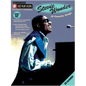 Stevie Wonder – Jazz Play-Along Vol.52 (HL00843048)