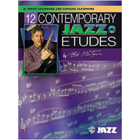 12 Contemporary Jazz Etudes B♭-Tenor Sax (alf00-ELM04012)