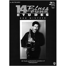 14 Blues & Funk Etudes E♭ Instruments-Alto/Baritone Sax (alf00-EL9607CD)