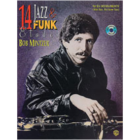 14 Jazz & Funk Etudes E♭ Instruments-Alto/Bariton Sax (alf00-EL03952)