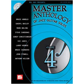 Master Anthology of Jazz Guitar Solos Vol.4 (MB20387BCD)